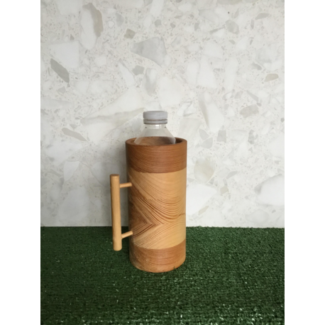Porte bouteille en sapin sans marqueterie Porte bouteille en sapin sans marqueterie