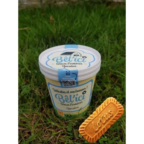 GLACE FERMIÈRE SPECULOOS 500ML AU LAIT DE BREBIS - BÊL'ICI GLACE FERMIÈRE SPECULOOS 500ML AU LAIT DE BREBIS - BÊL'ICI