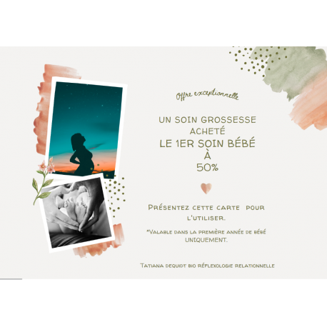 Offre exceptionnelle Maman bébé (ou papa bébé) Offre exceptionnelle Maman bébé (ou papa bébé)