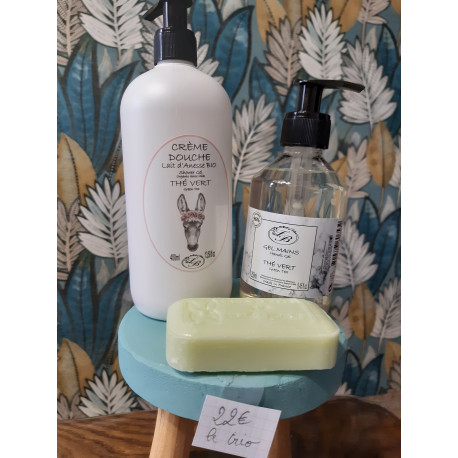 Coffret soin au lait d'anesse bio Coffret soin au lait d'anesse bio
