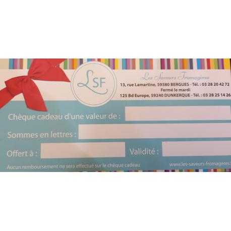 Carte cadeau à partir de 30 Euros Carte cadeau à partir de 30 Euros