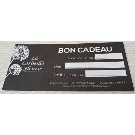 Carte cadeau à partir de 20 Euros