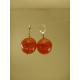 Boucles d'oreilles "Sunset" soufflées