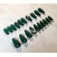 Press on nails vert décoration cerf