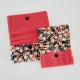 IDÉE CADEAU : Ensemble Fleuri rouge et doré