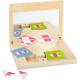 Jeu de symétrie avec miroir « Educate »