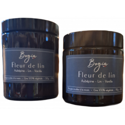 BOUGIE "Fleur de lin" 150g