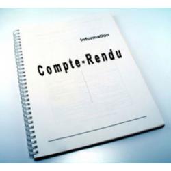 Compte-rendu de réunion