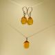 Parure collection "Gouttes"