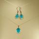 Parure collection "Gouttes"