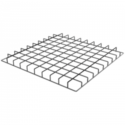 Plateau-grille en acier inoxydable