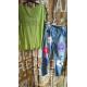 tee shirt vert clair « lundi »