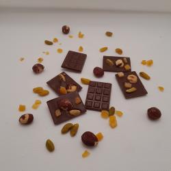 Mendiants chocolat au lait