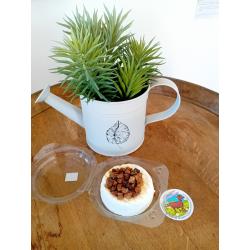 Fromage frais au lait cru de chèvre aromatisé à la figue et au miel