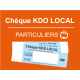 Chèque Cadeau Particulier