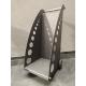 Chariot Inox pour transport de bois FLAM