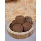 Pelote 100% laine d'alpaga marron clair
