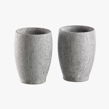 Verres à liqueur en stéatite