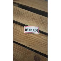 Ecusdon broderie "rexpoede"