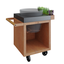 OFYR KAMADO TABLE CORTEN 65 PRO