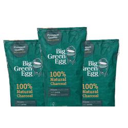 Lot de 3 sacs de Charbon Big Green Egg 4,5 Kg