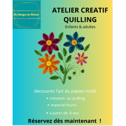 atelier créatif à domicile