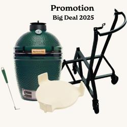 Pack Big Green Egg MEDIUM avec chariot