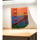 toile San Francisco en papier roulé