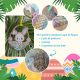 Kit à peindre lapin de pâques