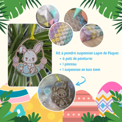 Kit à peindre lapin de pâques