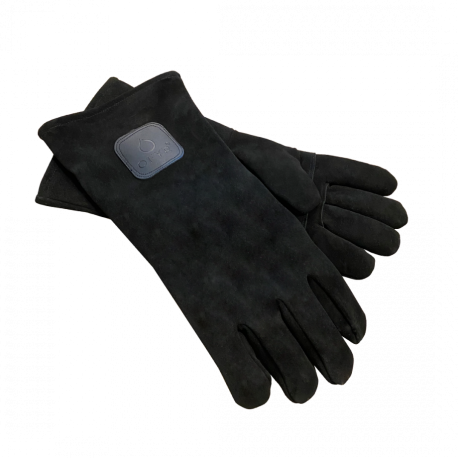 OFYR Gants en daim noir