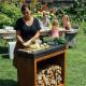 OFYR Butcher Block Storage 90 Corten Céramique Gris Anthracite