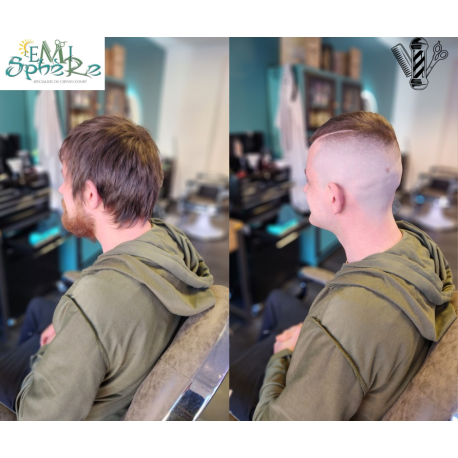 Coupe homme élaborée