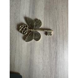Clé OR Aille Papillon