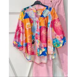 Chemise legere multicolor