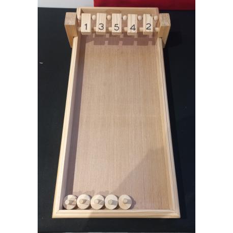 Le jeu des clapets au format comptoir Le jeu des clapets au format comptoir