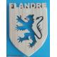 Blason Lion des Flandres creusé