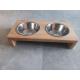 Gamelle pour chien 2 bols