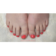 Pose vernis semi permanent mains ou pieds