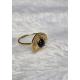 Bague feuille acier inoxydable