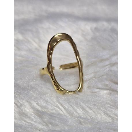 Bague feuille acier inoxydable