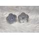 Boucle d'oreille fleur acier inoxydable