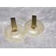 Boucle d'oreille rose acier inoxydable