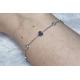 Bracelet coeur acier inoxydable