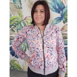 Bomber fleuri