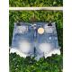 Short en jeans