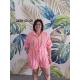 Combishort rayure grande taille