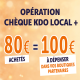 Chèques kdo bonifiés