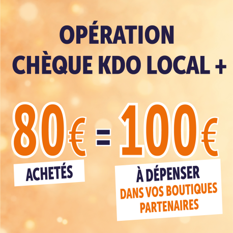 Chèques kdo bonifiés