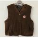 Gilet chocolat